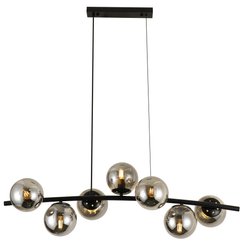 Люстра Asidero 3495-7 BK, 7xE14/40W (93х28х90)