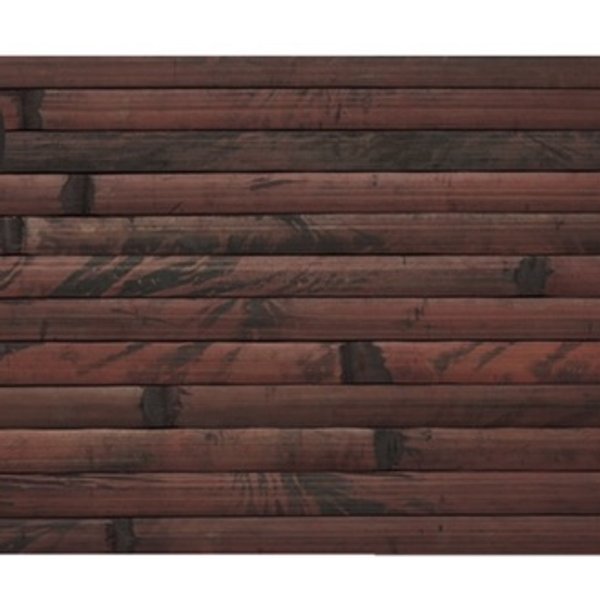 Полотно бамбуковое ламинированное Черепаха темный шоколад 17x900мм