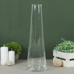 Ваза Коническая большая, высота 39см 2л