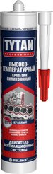 Герметик силиконовый высокотемпературный TYTAN Professional красный (280мл)