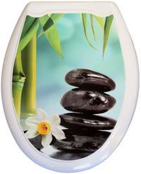 Сиденье для унитаза Универсал Декор Три камня