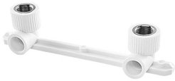 Планка полипропиленовая для подключения смесителя TEBO d20х1/2" внутренняя резьба