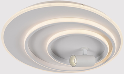 Люстра светодиодная 118W+3W Morte 2790-500 WH с пультом ДУ
