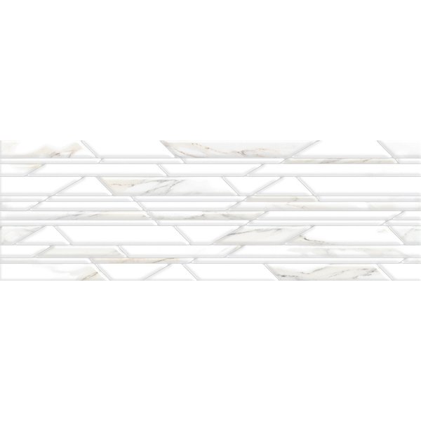 Плитка настенная Nativa белый 20х60х0,75см 1,92м²/уп (TWA11NAT014)