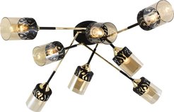 Люстра Bolso 23900-8 BK+FGD 8xE27