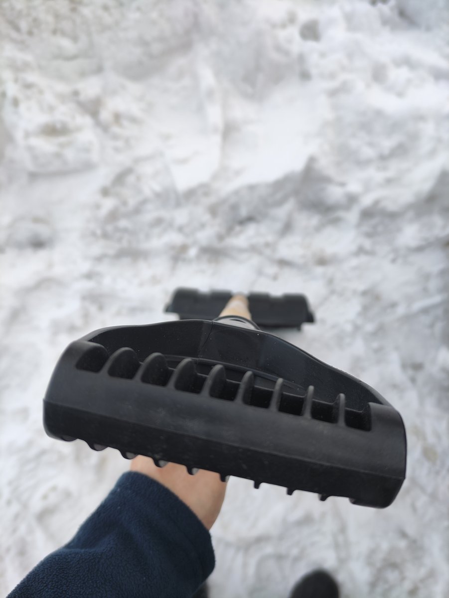 Лопата для уборки снега своими руками