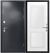 Дверь входная Термо антик серебро белый матовый 960х2050 левая