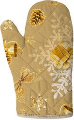 Прихватка-рукавица Vse DOMA Сказочное Рождество 18х28см хлопок