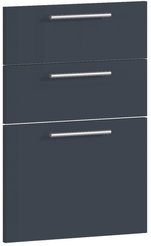 Фасад Эстель 49,6х71,3х1,6см Н-50 Графит глянец