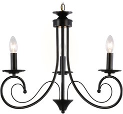 Светильник подвесной TR9606/3 BK черный E14/3 max 40W D560х650мм