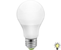 Лампа светодиодная Navigator 10Вт Е27 груша 2700К свет теплый