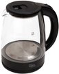 Чайник электрический Oasis K-8GВ 2000Вт 1,8 л стекло черный