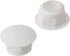 Заглушки №3030 под отверстие d8мм белые 30шт