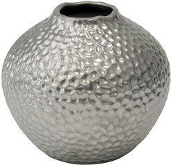 Ваза декоративная Этно 13х15х15 серебро