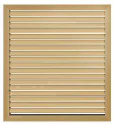 Решетка вентиляционная,профиль ПВХ,600х600,бежевая