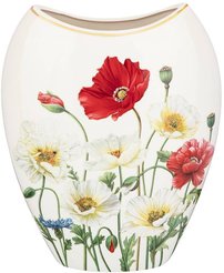 Ваза Lefard Маки фарфор белый 25,5см