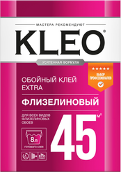 Клей для флизелиновых обоев KLEO EXTRA 45м.кв.320гр