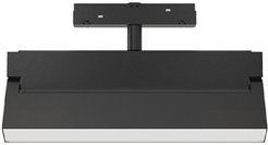 Светильник магнитный трековый ЭРА TRM20-2-22-12W4K-B для системы NOVA 48V 12Вт 4000К заливающий свет черный