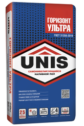 Пол наливной Юнис Горизонт Ультра 23кг