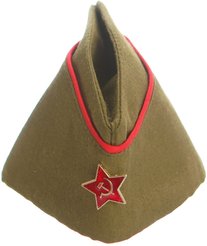 Пилотка военная со звездой 56-58 р-р