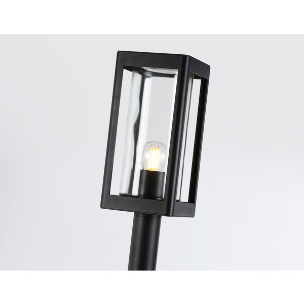 Светильник уличный ландшафтный Ambrella light ST2425 BK/CL IP54 E27 черный/прозрачный 
