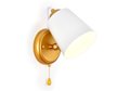 Бра Ambrella light TR3103 WH/GD белый/золото 1хE14 