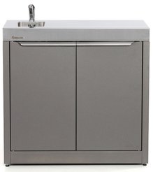 Тумба с мойкой садовая кухонная GRATAR Expert-ETU 900М, 90х50х85см