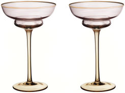 Набор креманок Lefard Twist&Shine Pink 220мл 2шт стекло