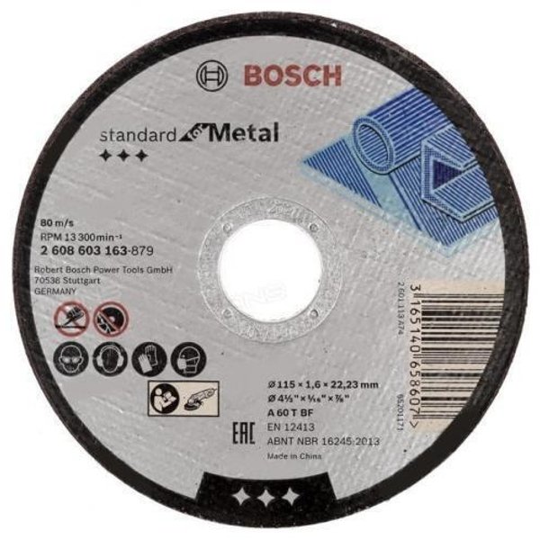 Круг отрезной по металлу прямой Bosch SfM 115х1,6х22мм
