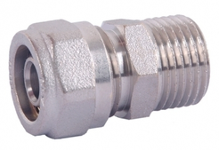 Соединение обжим.с нипелем 16х3/4 HLV 114301