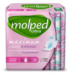 Прокладки гигиенические Molped Ультра Супер 8шт