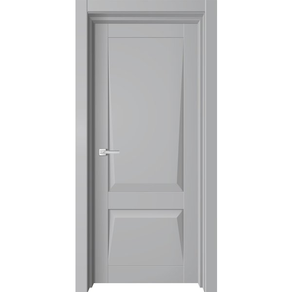 Дверь ДГ Diamond-1 Soft Touch серый бархат 800х2000мм