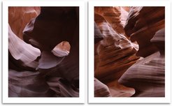 Набор постеров 40х50 Скалы каньона 2шт