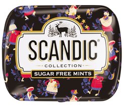 Конфеты без сахара SCANDIC Клубничный микс 14г