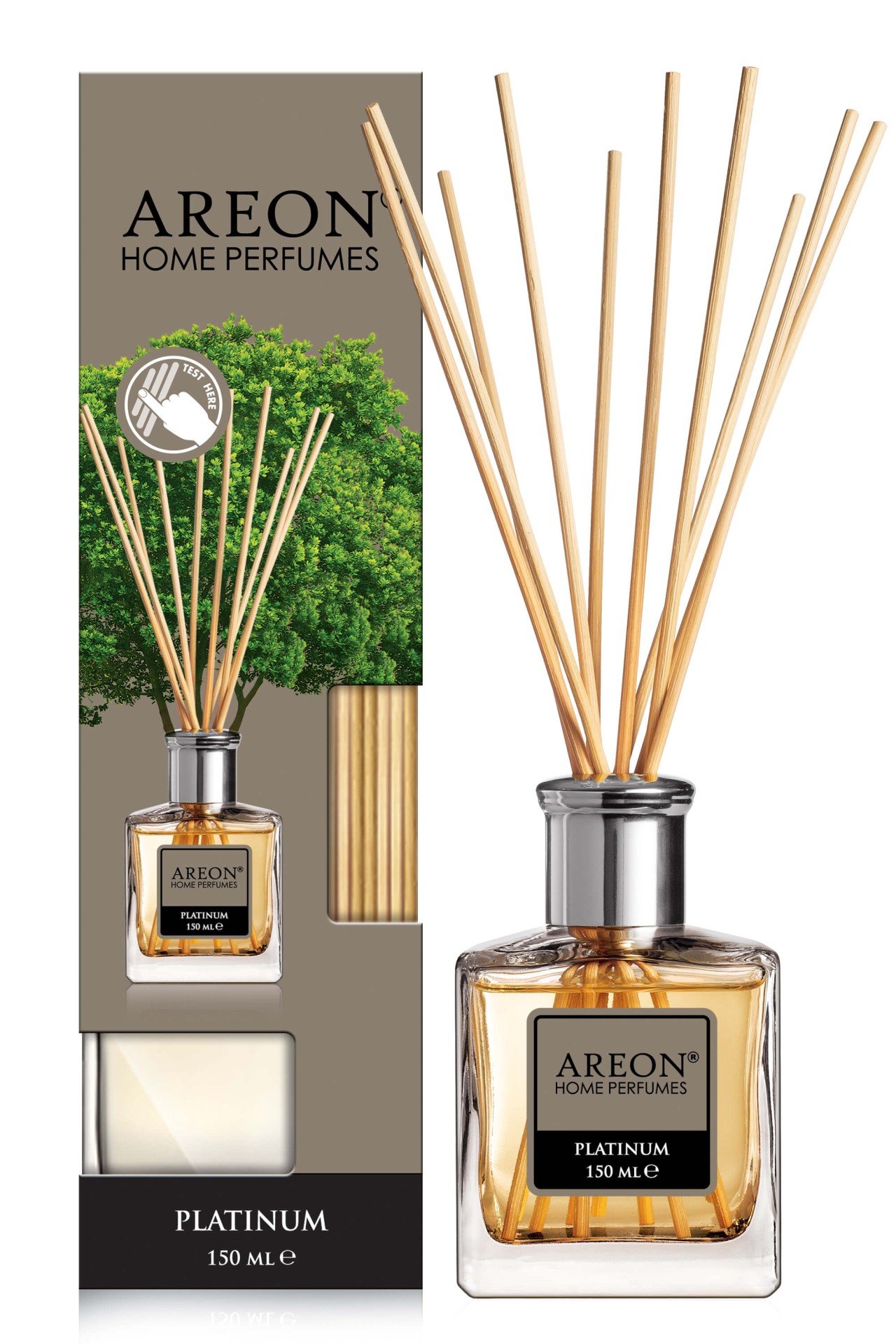 Диффузор для дома/офиса AREON HOME PERFUME LUX 150 ml Платина 431440 купить  с доставкой в МЕГАСТРОЙ Казань