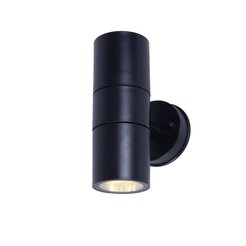 Светильник уличный настенный UUL-S22D-2x7W/GU10 IP65 BLACK