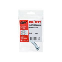 Болт анкерный 10х80 (1шт)-пакет Profit
