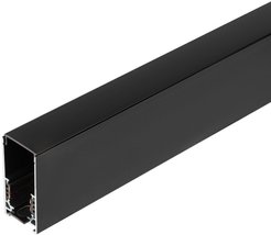 Шинопровод магнитный трековый ЭРА TRM-S20-100-B накладной 1м 48V черный