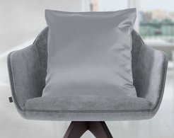 Подушка декоративная ZHT 143338 блэкаут 40х40 серый