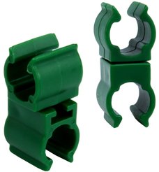 Зажим универсальный для опор МегаСад d11 24шт (регулируемый угол)