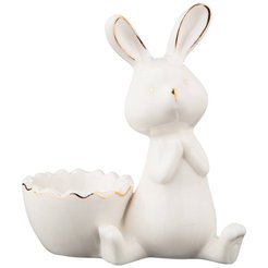 Подставка под яйцо Lefard Oro Blanco 11х6х12см фарфор