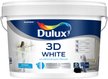 Краска для стен и потолков Dulux 3D White матовая белая (2,5л)