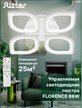 Люстра светодиодная 86W Ritter CHL-52015 бабочка диммируемая с пультом ДУ