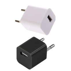 Устройство зарядное сетевое квадрат USB (СЗУ)(1 000mA)