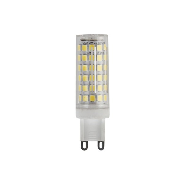 Лампа светодиодная ЭРА STD LED JCD-9W-CER-827-G9 G9 9Вт керамика свет теплый