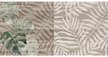 Плитка настенная Organic 20х40см табачная узор 1,2м²/уп (08-01-17-2454)