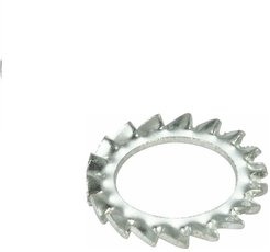 Шайба стопорная DIN 6798A с наружн.зубьями М4 нерж.ст. (10шт)