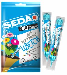 ЭКОтоник SEDA для комнатных цветов 10мл 2шт