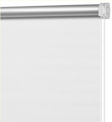 Штора рулонная блэкаут Qually 80x250 белый