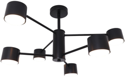 Люстра Elsitio 4840-6 6xGX53/9Вт 650х650х300мм цвет черный